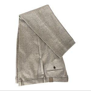 JCrew suiting pants in grey wool. Size 36/32.